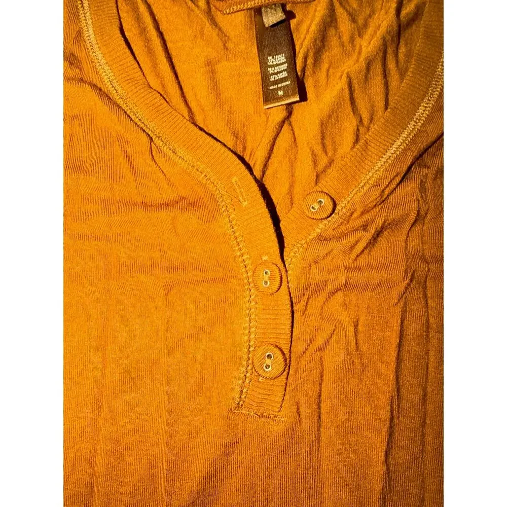 SKIMS Sleep Henley Dress in the shade Copper M Medium